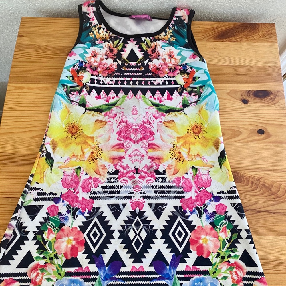 1 dress Aqua . Gently used. Bloomingdales